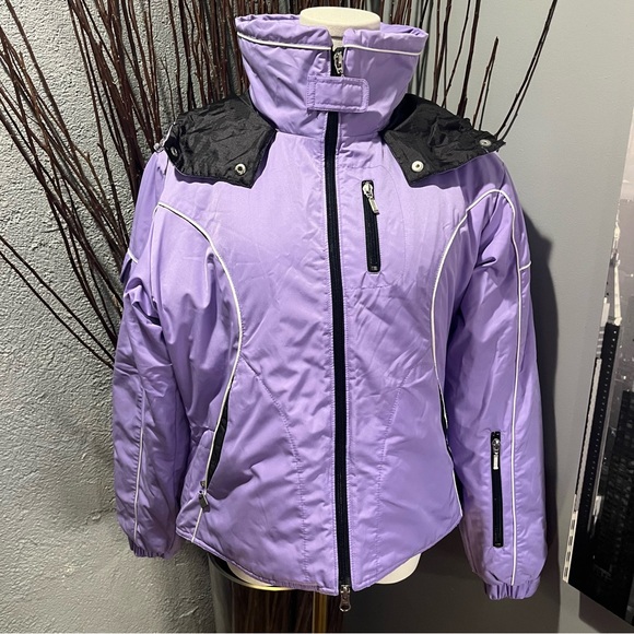 🌸VINTAGE NILS WOMEN’S PURPLE SNOW/SKI PARKA SIZE 6🌸